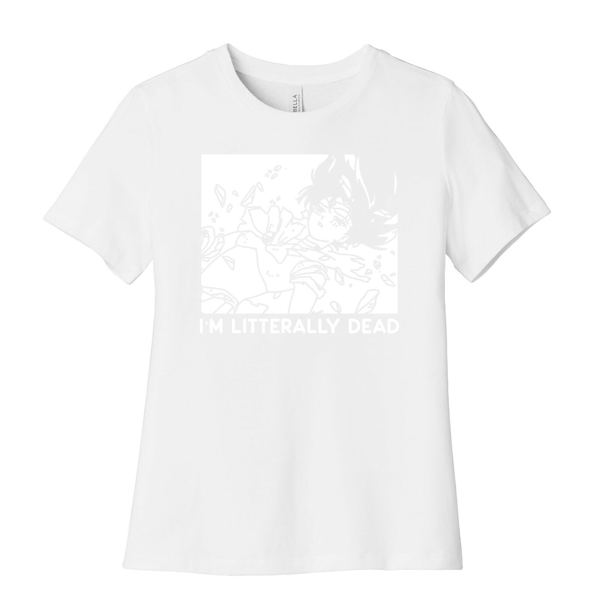 I'm Literally Dead Sailor Mars Women's Cotton Tee